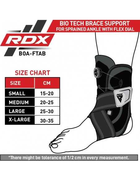 RDX FT Bio Tech Brace Support For Sprained Ankle With Flexdial