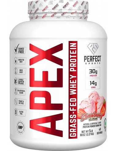 Perfect Sports, Apex Grass-fed 100% Whey Protein, 2.27kg