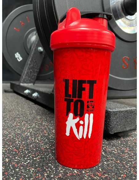 Mutant LIFT TO KILL Shaker Cup 800ml - RED
