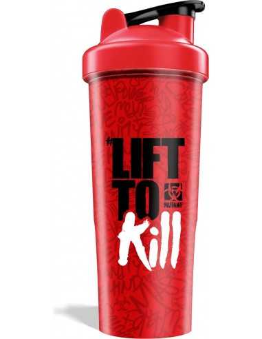 Mutant LIFT TO KILL Shaker Cup 800ml - RED