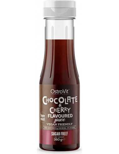 OstroVit Chocolate & Cherry Flavoured Sauce 350g