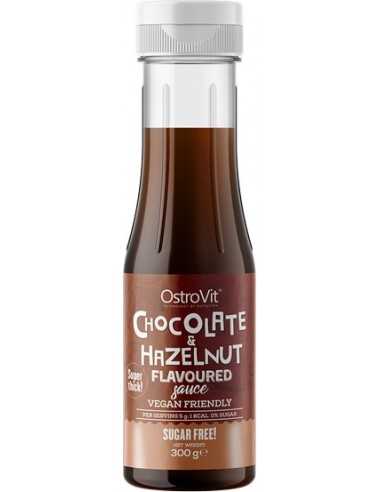OstroVit Chocolate & Hazelnut Flavoured Sauce 300g