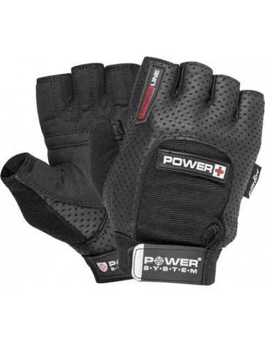 Power System Fitness Gloves For Strengthening Power Plus Black / Treeningkindad