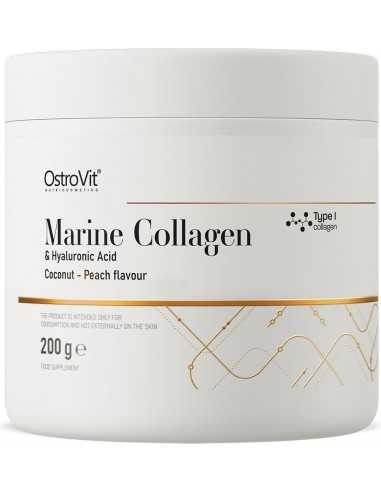 OstroVit Marine Collagen + Hyaluronic Acid + Vitamin C 200g