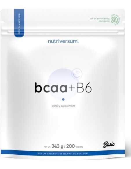 Nutriversum - BASIC - BCAA + B6 - 200tab