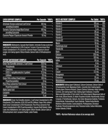 Applied Nutrition Black Stak - Ultimate Health Pack 30 Sachets | Applied Nutrition