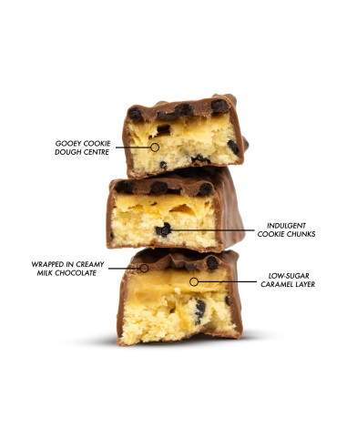 Per4m Proteiinibatoon 62g Cookie Dough | PER4M Nutrition