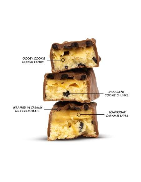 Per4m Proteiinibatoon 62g Cookie Dough | PER4M Nutrition