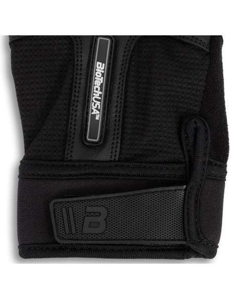 Toronto unisex leather gloves, black / nahast kindad | BiotechUSA