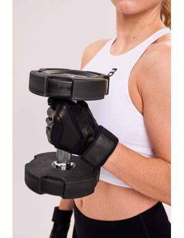 MARY wrist support leather gloves / naiste nahast randmetoega kindad | BiotechUSA