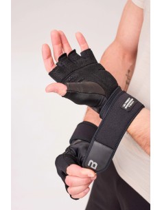 KYLE wrist support leather gloves / treeningkindad | Vingrošanas ci... 2