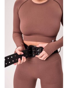 BODYBUILDING leather belt, black / Jõusaalivöö | Jõusaalivööd – Ost... 2