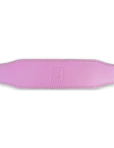 BODYBUILDING leather belt, purple / Jõusaalivöö | BiotechUSA
