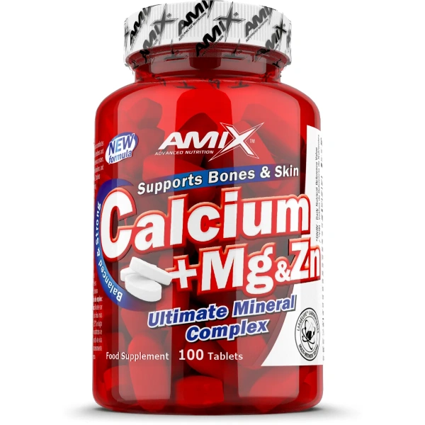 Amix - Ca+Mg+Zn - 100tbl | Amix Nutrition
