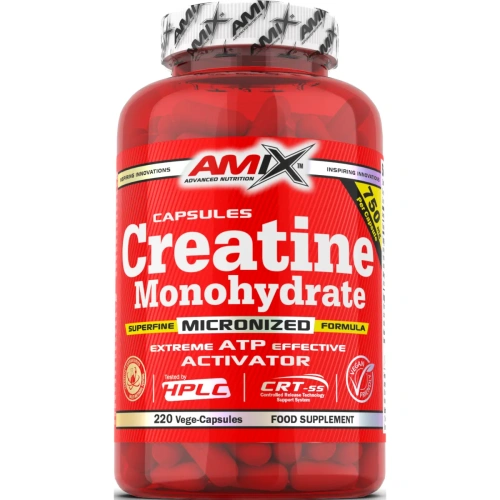 Amix - Creatine monohydrate (Kreatiin monohüdraat) 800mg, 220cps | Amix Nutrition