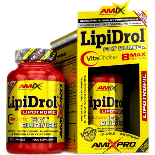 AmixPro LipiDrol Fat Burner 120cps | Stimulandivaba – Osta kohe Spo...