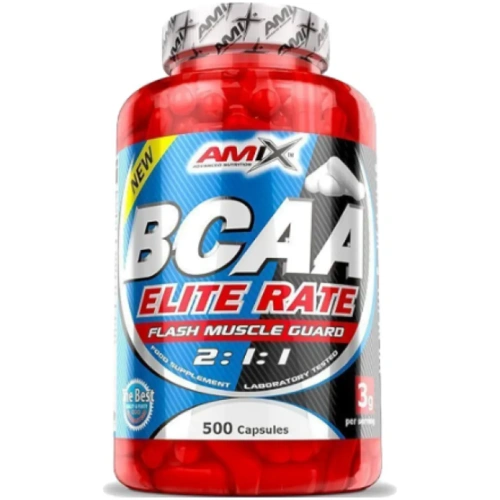 BCAA Elite Rate 500caps | Aminohapped & BCAA – Osta kohe SportLabist