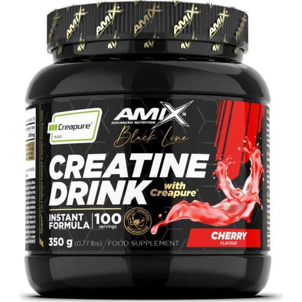 Black Line Creatine CREAPURE Powder Drink 350g | Amix Nutrition