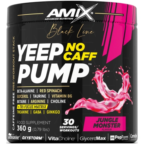 Black Line Yeep Pump No Caffine 360g | Enne Treeningut (PUMP/ENERGI...