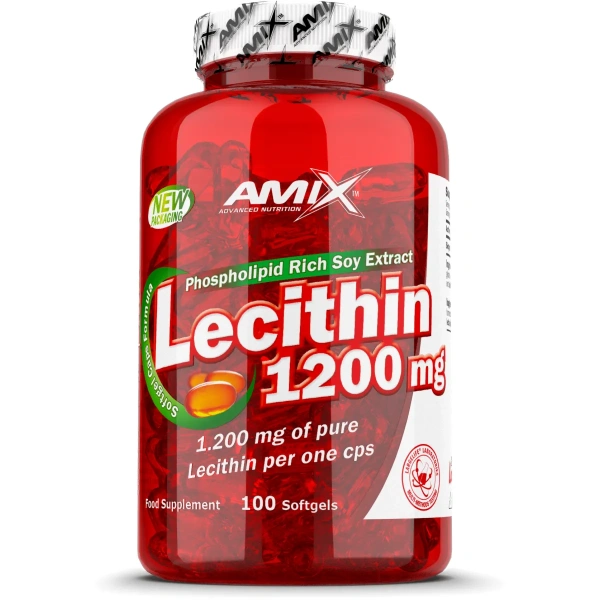 Lecithin 1200mg 100softgels | Amix Nutrition