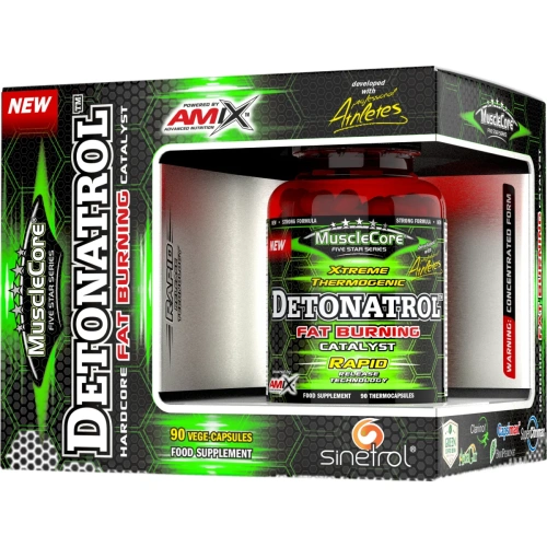 MuscleCore DW - Detonatrol Fat Burner 90caps | Rasvapõletajad / Fig...