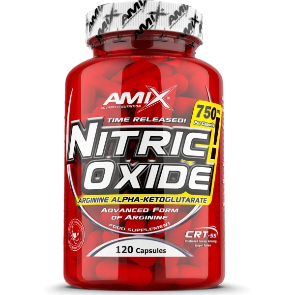 Nitric Oxide 750mg 120cps | Amix Nutrition