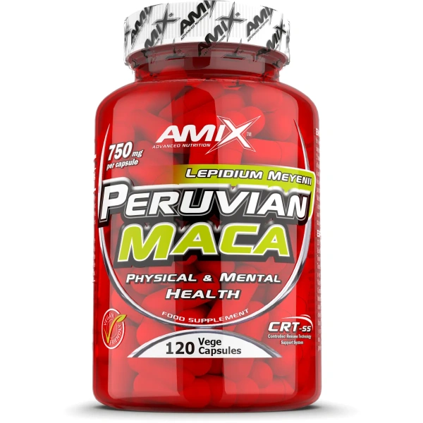 Peruvian MACA - 120 capsules | Amix Nutrition