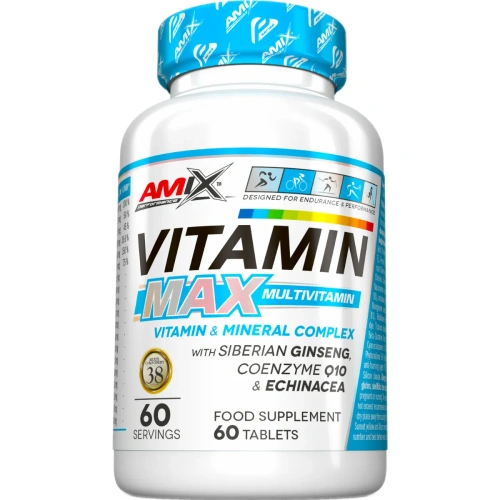 Vitamin MAX Multivitamin 60tbl | Multivitamiinid – Osta kohe SportL...