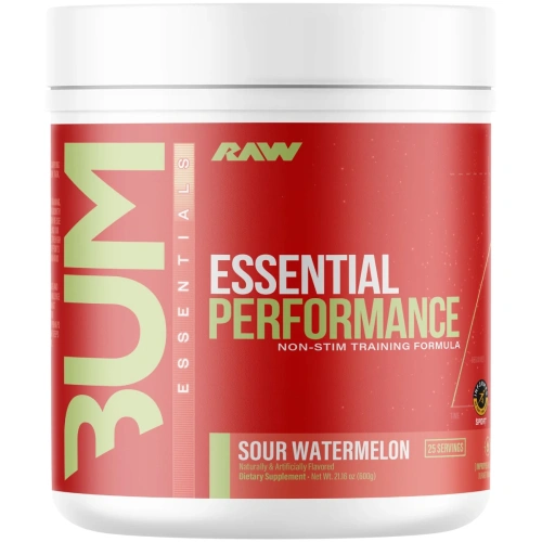Raw Nutrition - Bum Essential Performance 600-618g | Pre-Workout (P...