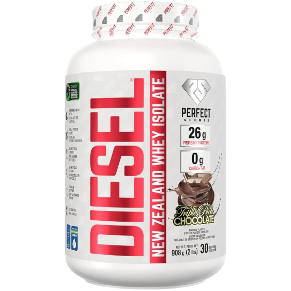 Perfect Sports, Diesel® 100% New Zealand Whey Protein Isolate, 908g | Perfect sports