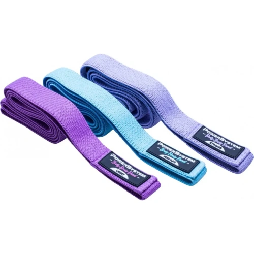 Power System Booty Band Set 3tk / Tekstiilist pikad treeningkummid | Power System
