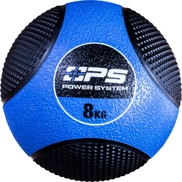 Медицинский мяч Power System 8 кг / Põrkav kummist topispall | Power System