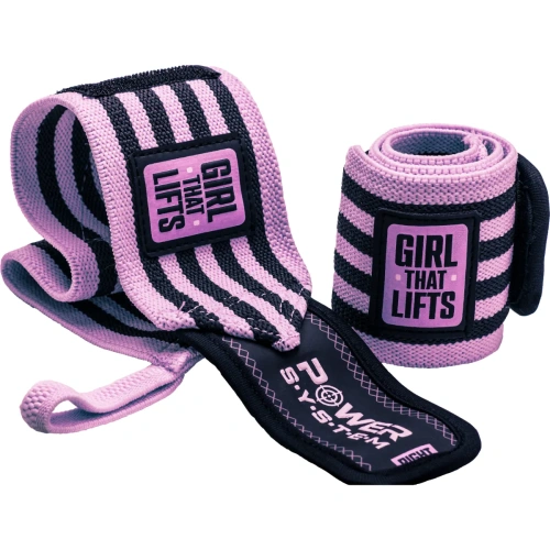 Power System Wrist Wraps GTL Pink | Power System