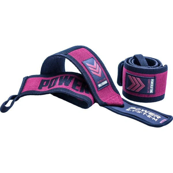 Power System Wrist Wraps Extreme Red | Power System