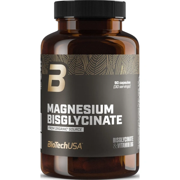 BiotechUSA Magnesium Bisglycinate - 90 capsules | BiotechUSA