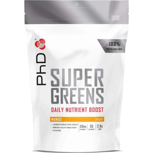 PhD - Super Greens Powder 300g | Greens & Superfoods – Buy Now at S...