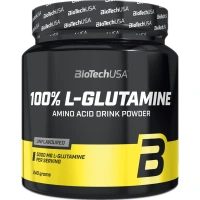 100% L-Glutamine 240g | BiotechUSA
