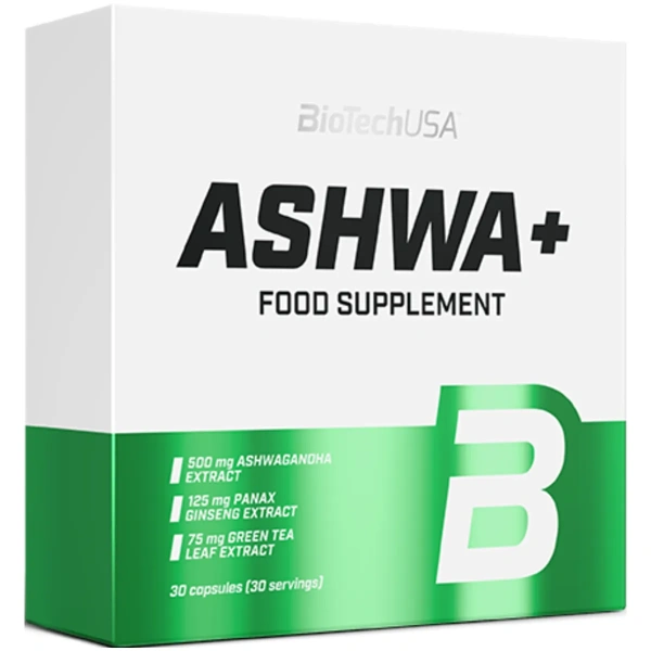 Ashwa+ 30 caps / Ashwagandha | BiotechUSA