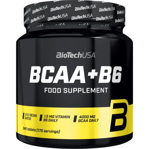 BCAA+B6 - 340 tablets | BiotechUSA