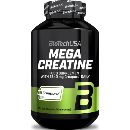BiotechUSA Mega Creatine 120caps - Creapure | BiotechUSA