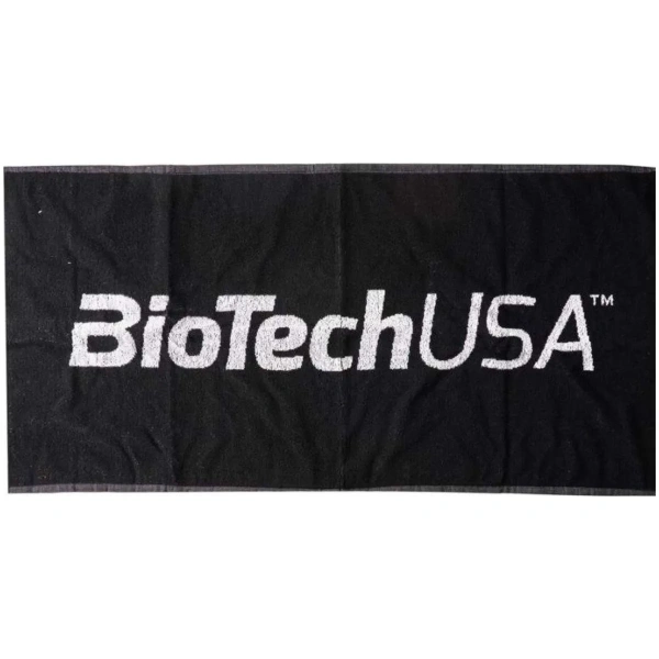 BiotechUSA Towel 100x50cm - Black | BiotechUSA