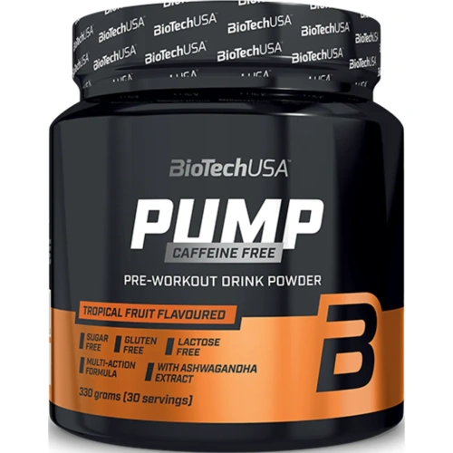 BioTechUSA Pump Caffeine Free 330г | Sportlab.ee