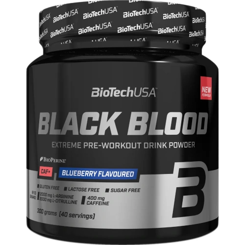 Black Blood CAF+ 300g - BioTechUSA предтренировочный