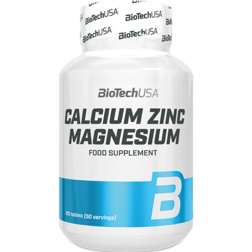 BioTechUSA Calcium-Zinc-Magnesium 100 tablečių | Sportlab.ee