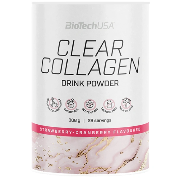 Clear Collagen drink powder - 308g | BiotechUSA