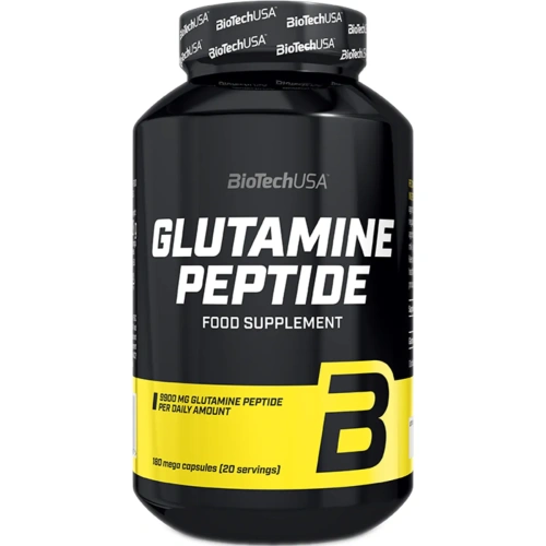 BioTechUSA Glutamine Peptide 180 kapsulas | Glutamīns