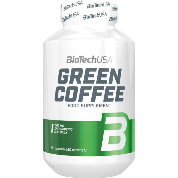 Green Coffee Extract 120kps - Rohelise kohvioa ekstrakt | BiotechUSA