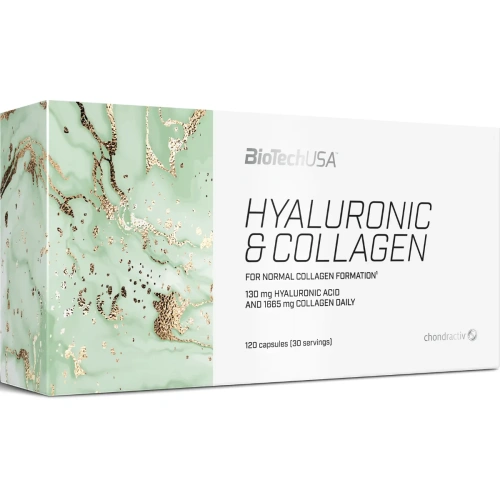 BioTechUSA Hyaluronic & Collagen 120 kapsulas