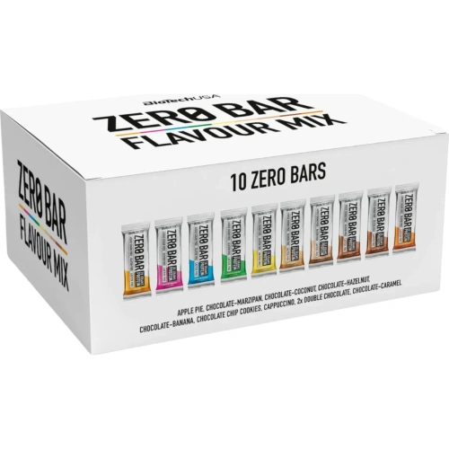 KIT Zero Bar Flavour Mix 10x50g | BiotechUSA