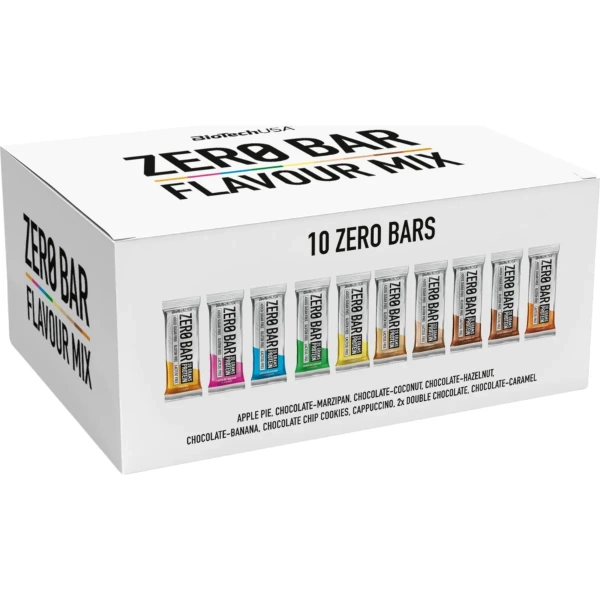 KIT Zero Bar Flavour Mix 10x50g | BiotechUSA